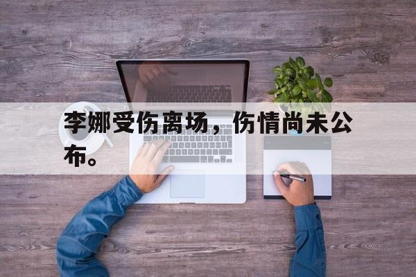 九游在线平台官网-李娜受伤离场，伤情尚未公布。