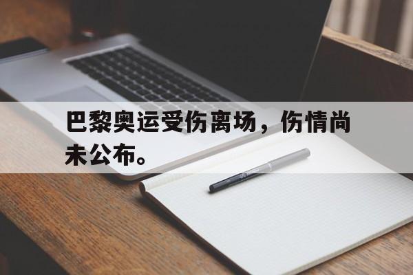 九游在线平台官网-巴黎奥运受伤离场，伤情尚未公布。